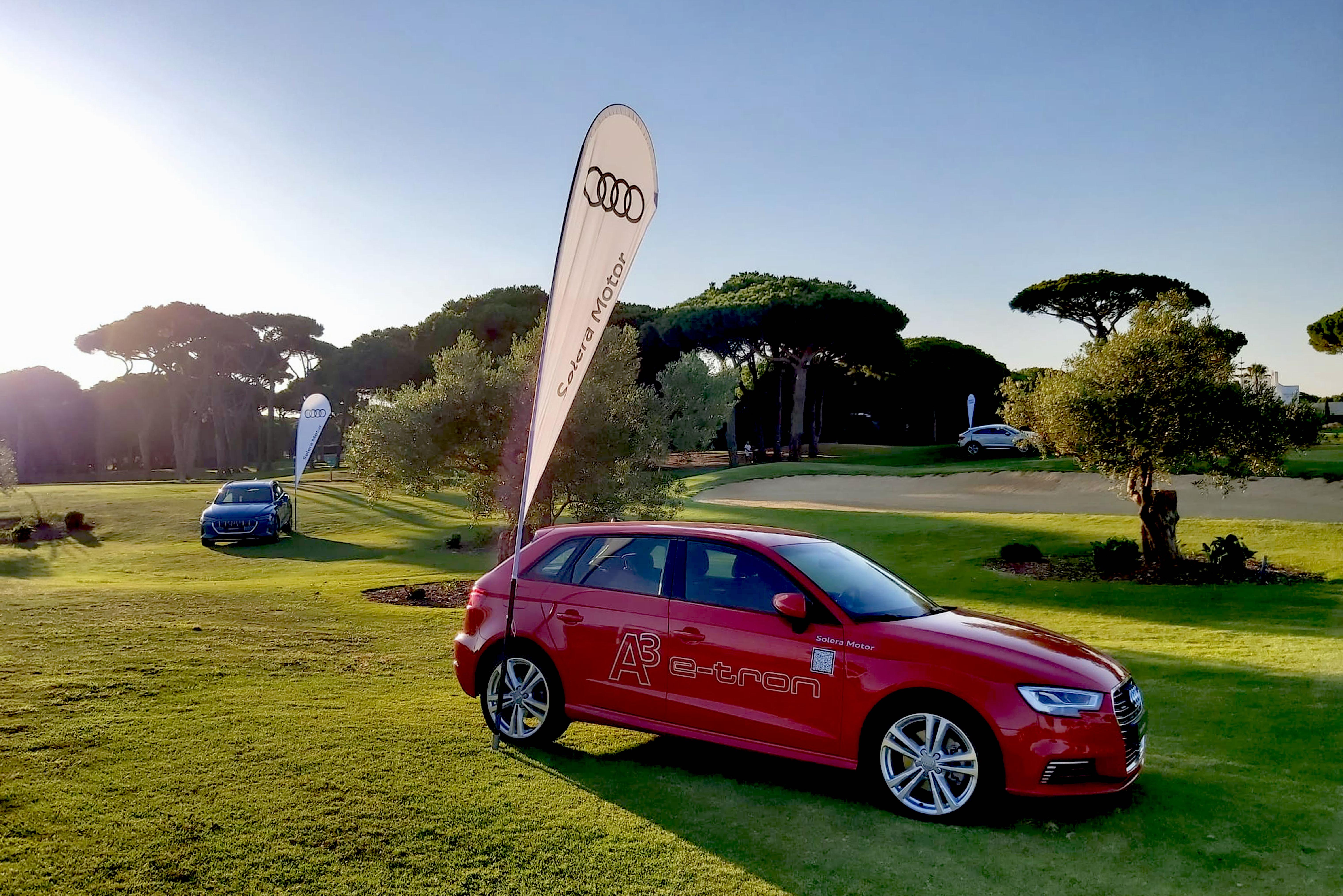 La Red Oficial de Concesionarios Audi en la provincia de Cádiz apoyando al golf en el Club Real Novo Sancti Petri