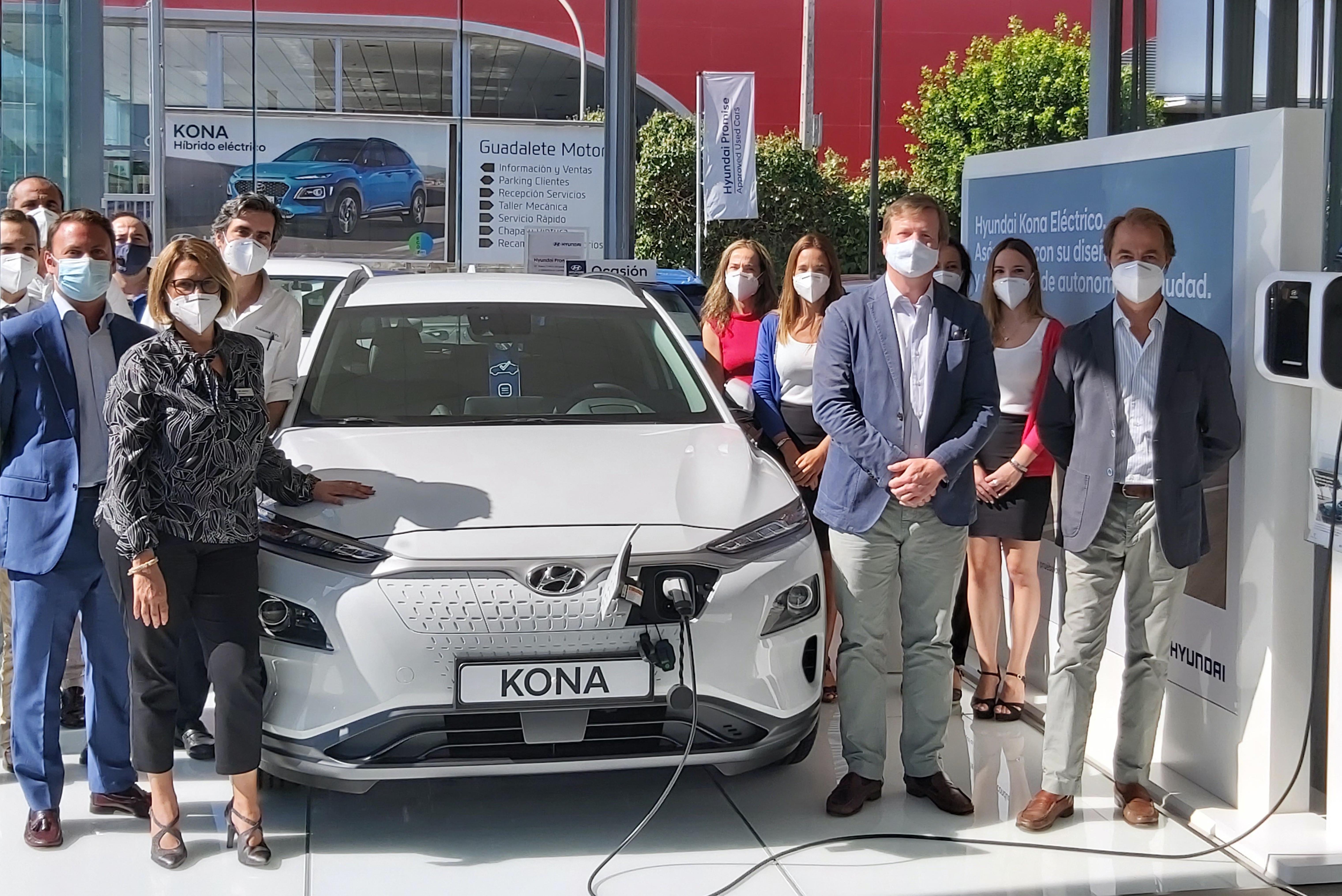 Guadalete Motor recibe la visita del Director Comercial de Hyundai Motor España