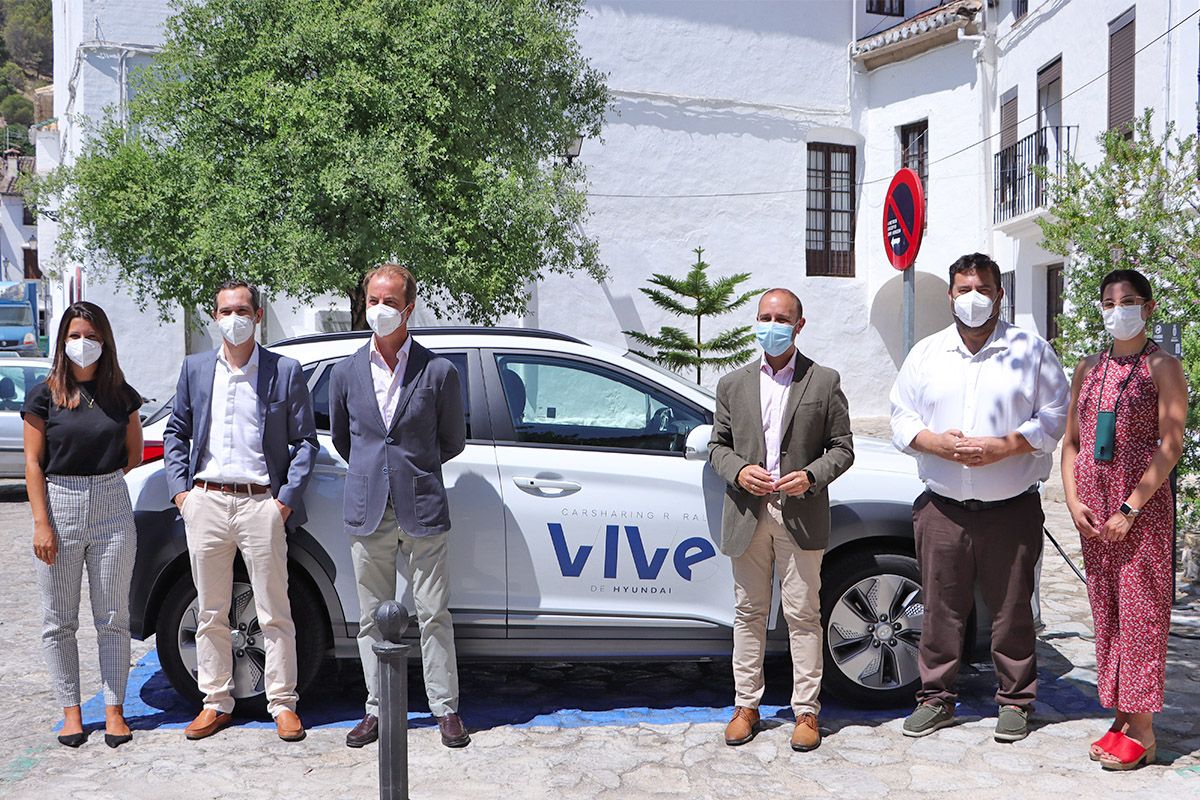 VIVe, el carsharing rural 100% eléctrico de Guadalete Motor, llega al municipio de Grazalema