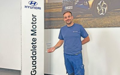 Rubén Bandera, 5º puesto en la Competición Nacional de Técnicos de Hyundai 2023