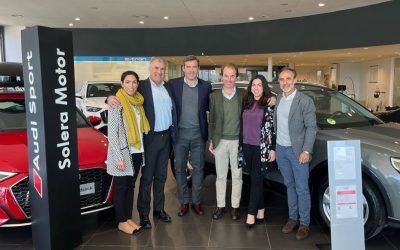 José Miguel Aparicio, Director General de Audi España, visita Solera Motor