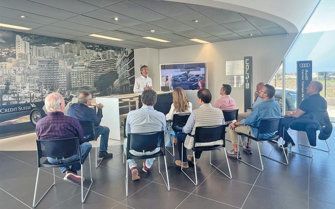 Grupo Solera recibe la experiencia Audi e-tron drive
