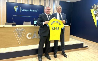 Grupo Solera y el Cádiz C.F renuevan su acuerdo de patrocinio para la temporada 2023-2024