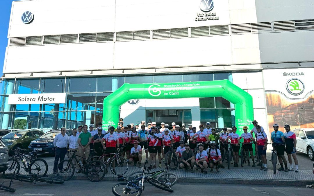 Solera Motor Volkswagen da el pistoletazo de salida a la II Edición de la Cádiz Bike Contra el Cáncer