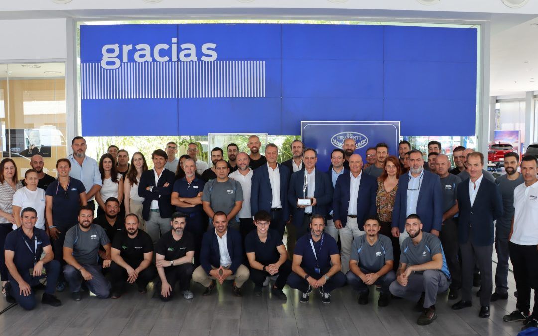 Jerez Motor recibe el prestigioso President’s Award 2024 de Ford