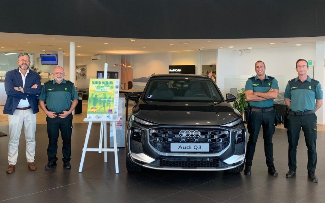 Solera Motor Audi se une a la carrera solidaria de la Guardia Civil contra el cáncer infantil en Jerez
