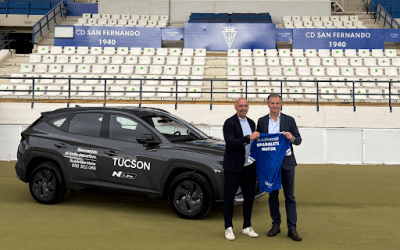 Guadalete Motor Hyundai firma un acuerdo de patrocinio con el CD San Fernando