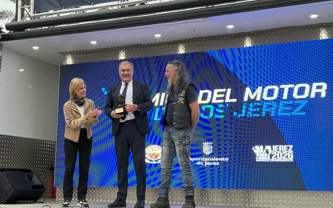Jesús Ruiz, reconocido en los Premios del Motor Ciudad de Jerez 2026