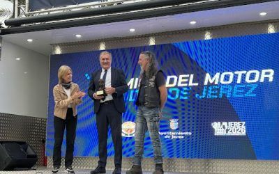 Jesús Ruiz, reconocido en los Premios del Motor Ciudad de Jerez 2026