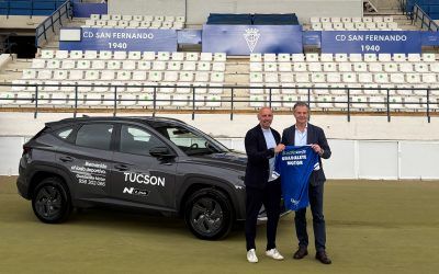Guadalete Motor Hyundai firma un acuerdo de patrocinio con el San Fernando CD