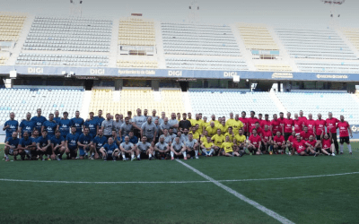 Grupo Solera celebra un torneo interno de fútbol en el estadio del Cádiz C.F. con motivo de su 40 aniversario