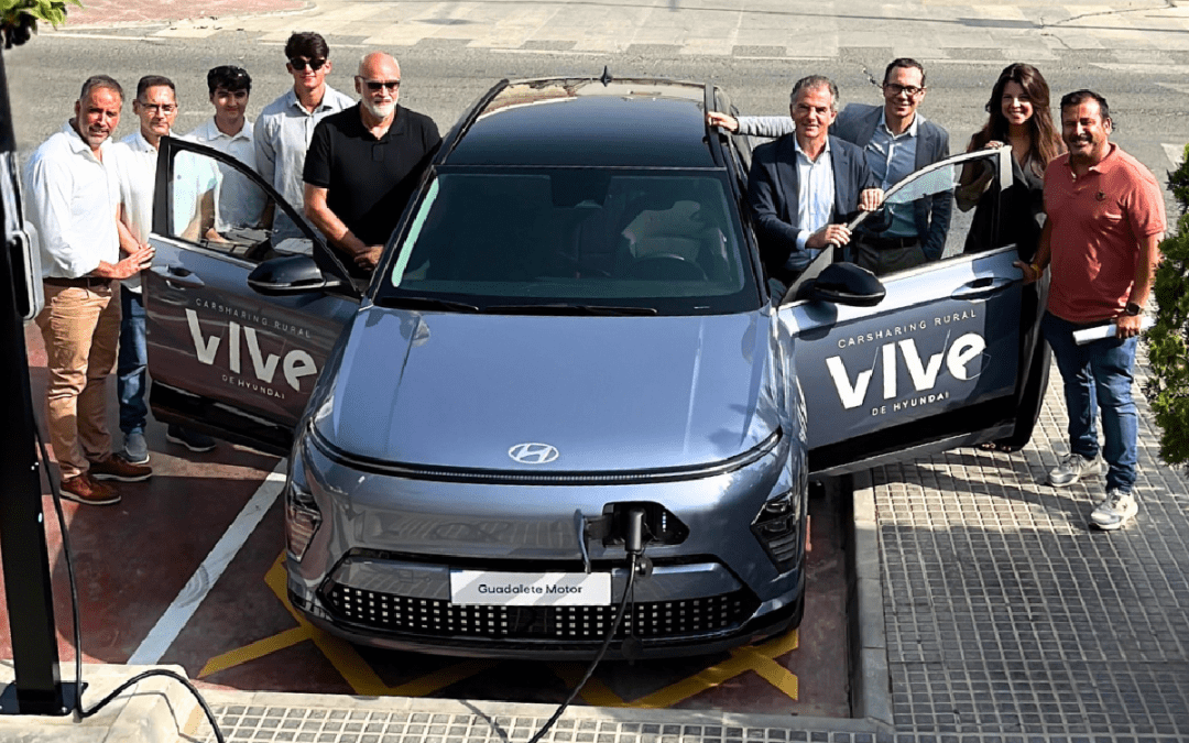 Guadalete Motor impulsa el carsharing eléctrico con Hyundai VIVe como alternativa de movilidad sostenible en Trebujena