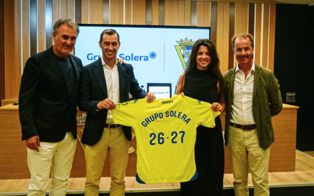 Grupo Solera renueva su compromiso con el Cádiz CF